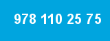 978 110 25 75 978 110 25 75